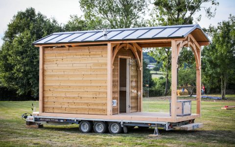Un module sur mesure sauna et terrasse
