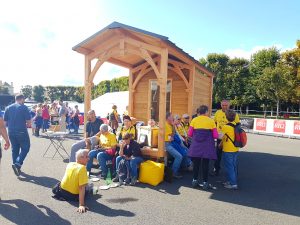 La Tiny Sauna est sur la course du Run Chacun sa Foulée